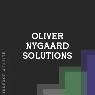 Oliver Nygaard Solutions | Indexof