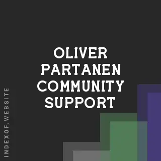 Oliver Partanen Community Support | Indexof