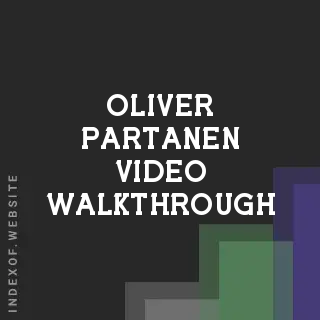 Oliver Partanen Video Walkthrough | Indexof