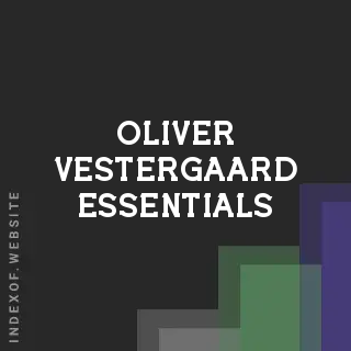 Oliver Vestergaard Essentials | Indexof
