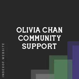 Olivia Chan Community Support | Indexof