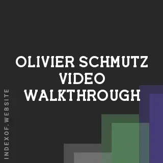 Olivier Schmutz Video Walkthrough | Indexof