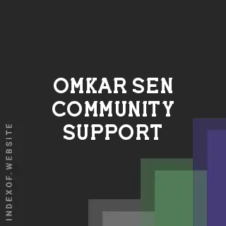 Omkar Sen Community Support | Indexof