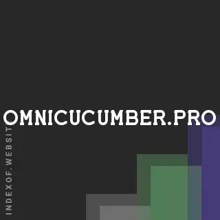 omnicucumber.pro by Tiffany Zun site -  Indexof