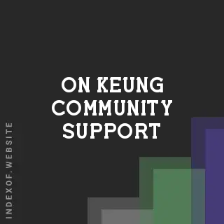 On Keung Community Support | Indexof