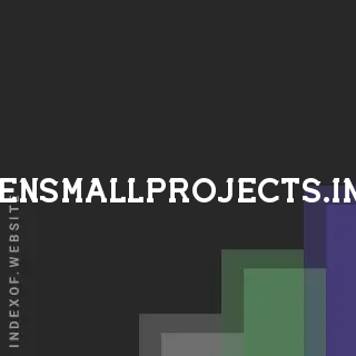 opensmallprojects.info by Gumpanat Srisai site -  Indexof