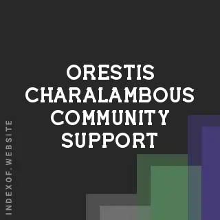Orestis Charalambous Community Support | Indexof