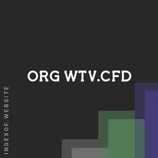 org-wtv.cfd by Tomas Logason site -  Indexof