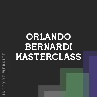 Orlando Bernardi Masterclass | Indexof