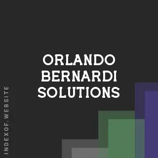 Orlando Bernardi Solutions | Indexof