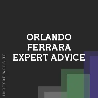 Orlando Ferrara Expert Advice | Indexof