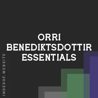 Orri Benediktsdottir Essentials | Indexof