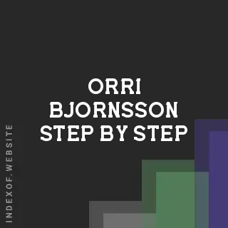Orri Bjornsson Step-by-Step | Indexof