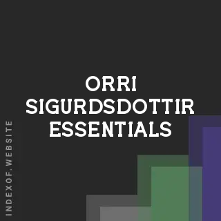 Orri Sigurdsdottir Essentials | Indexof