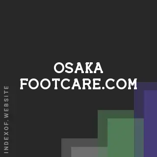 osaka-footcare.com by Kelly Caldas site -  Indexof