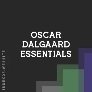 Oscar Dalgaard Essentials | Indexof