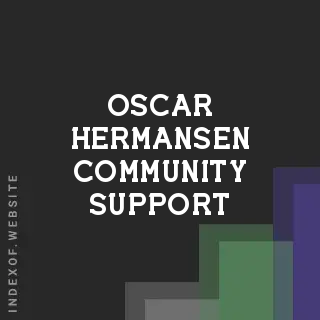 Oscar Hermansen Community Support | Indexof