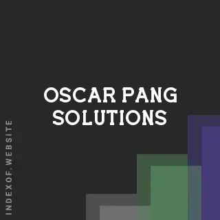 Oscar Pang Solutions | Indexof