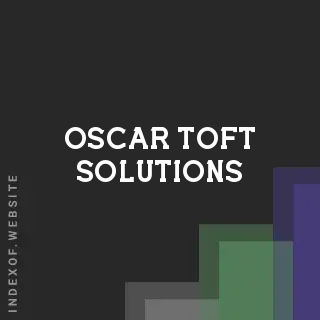 Oscar Toft Solutions | Indexof