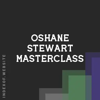 Oshane Stewart Masterclass | Indexof