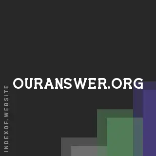 ouranswer.org by Aurelia Hamilton site -  Indexof