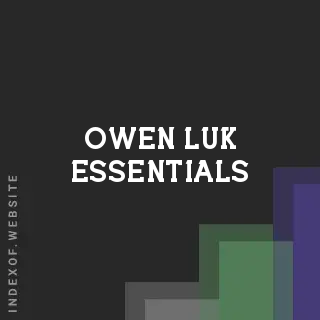 Owen Luk Essentials | Indexof