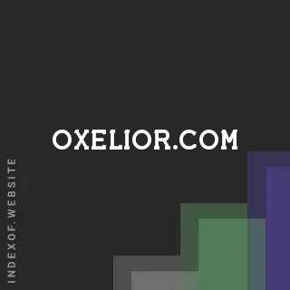 oxelior.com by Mees Verbeek site -  Indexof