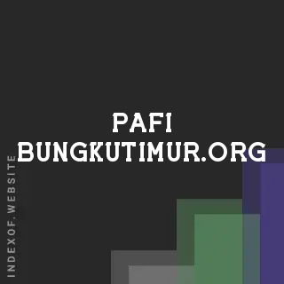 pafi-bungkutimur.org by Freyja Gisladottir site -  Indexof