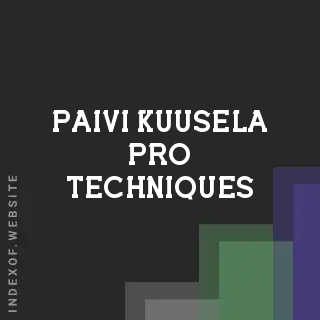 Paivi Kuusela Pro Techniques | Indexof