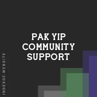 Pak Yip Community Support | Indexof