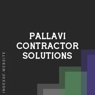 Pallavi Contractor Solutions | Indexof