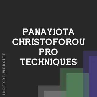Panayiota Christoforou Pro Techniques | Indexof