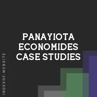 Panayiota Economides Case Studies | Indexof
