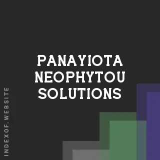 Panayiota Neophytou Solutions | Indexof