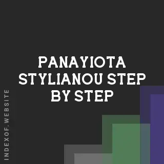 Panayiota Stylianou Step-by-Step | Indexof