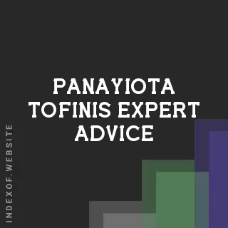 Panayiota Tofinis Expert Advice | Indexof