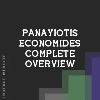 Panayiotis Economides Complete Overview | Indexof
