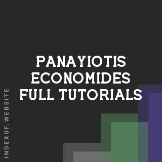Panayiotis Economides Full Tutorials | Indexof