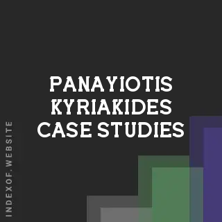 Panayiotis Kyriakides Case Studies | Indexof