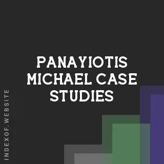 Panayiotis Michael Case Studies | Indexof