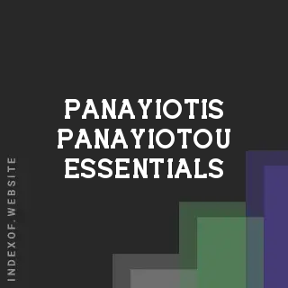 Panayiotis Panayiotou Essentials | Indexof