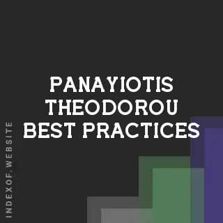 Panayiotis Theodorou Best Practices | Indexof