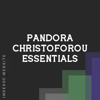 Pandora Christoforou Essentials | Indexof