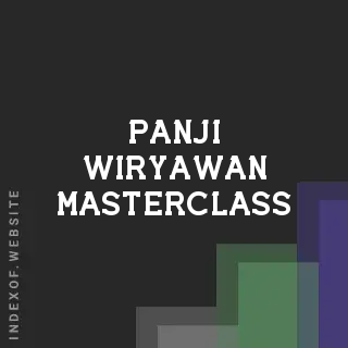 Panji Wiryawan Masterclass | Indexof
