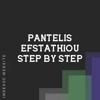 Pantelis Efstathiou Step-by-Step | Indexof