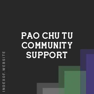 Pao-chu Tu Community Support | Indexof