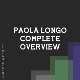 Paola Longo Complete Overview | Indexof