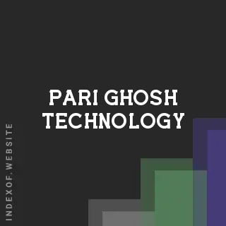 Pari Ghosh Technology | Indexof