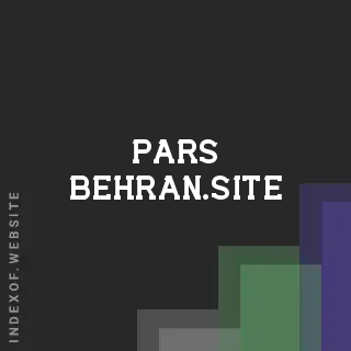 pars-behran.site by Ville Suominen site -  Indexof