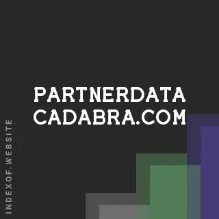 partnerdata-cadabra.com by Nick van de Biggelaar site -  Indexof